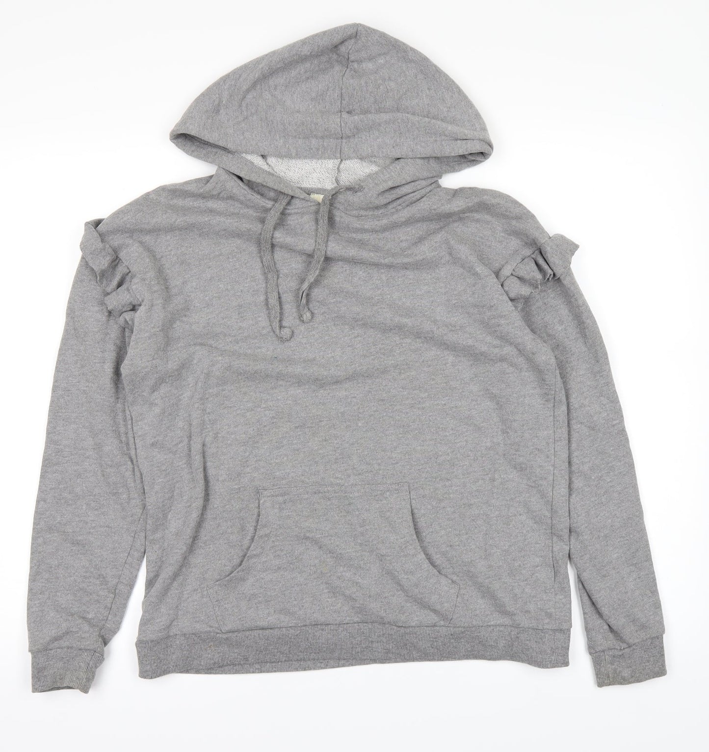 Papaya Womens Grey   Pullover Hoodie Size 10