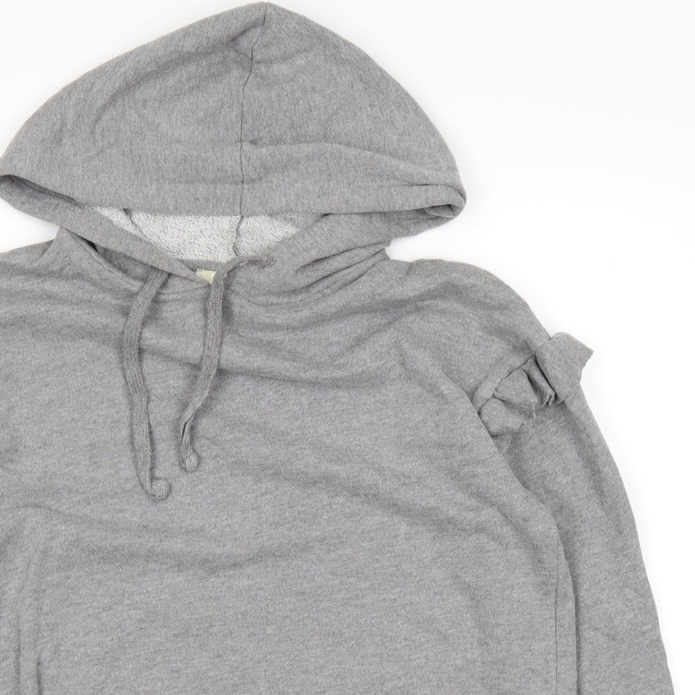Papaya Womens Grey   Pullover Hoodie Size 10