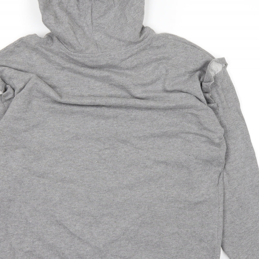Papaya Womens Grey   Pullover Hoodie Size 10