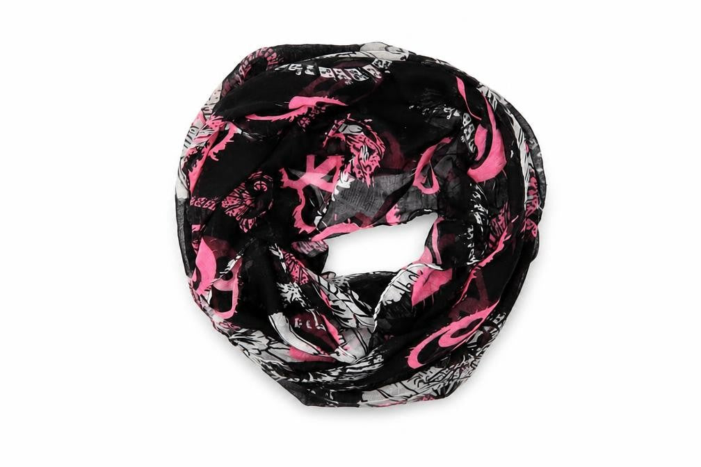 Front view of New Look girls’ black scarf scarves & wraps one size