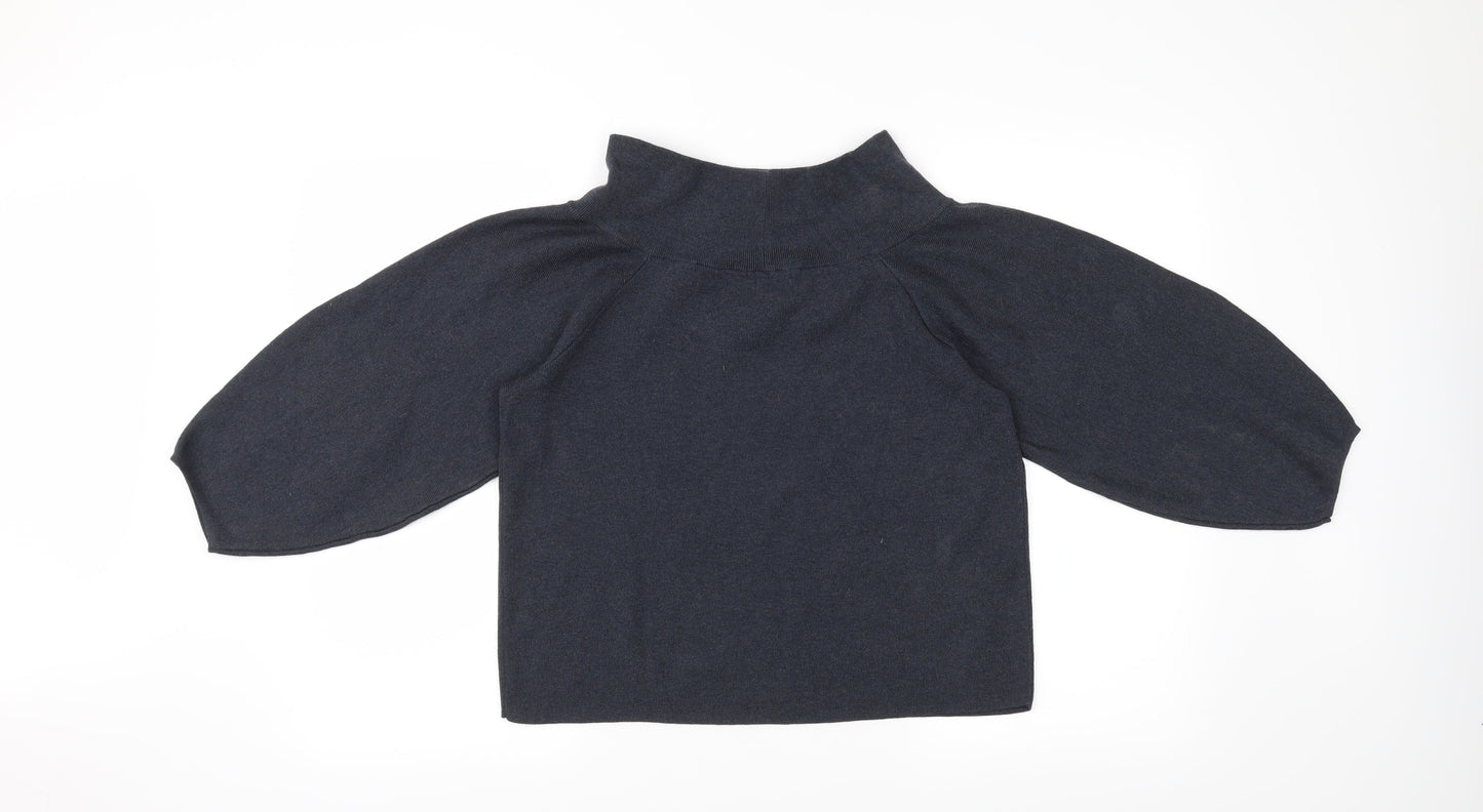 H&M Womens Grey   Pullover Jumper Size L