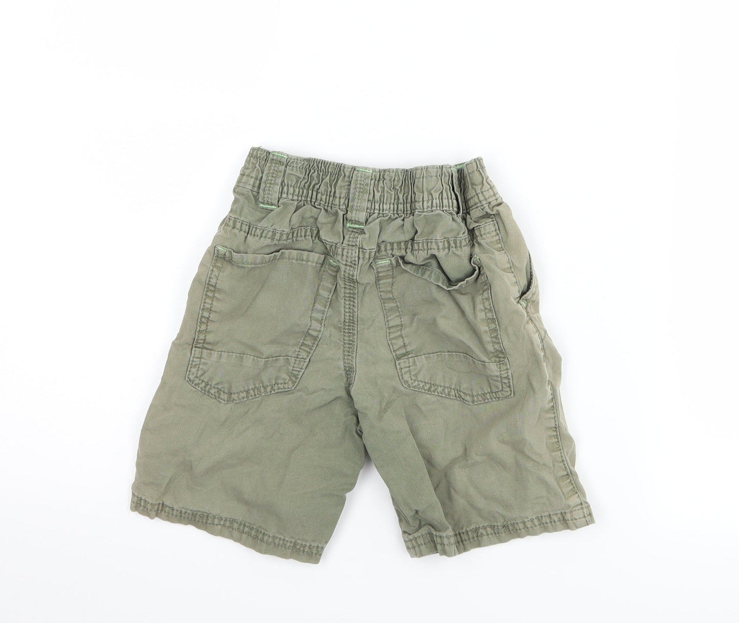 Rebel Boys Green   Cargo Shorts Size 2-3 Years