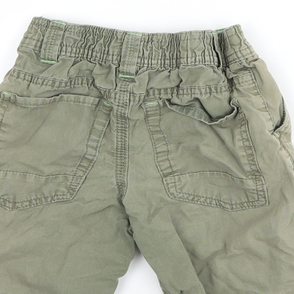 Rebel Boys Green   Cargo Shorts Size 2-3 Years