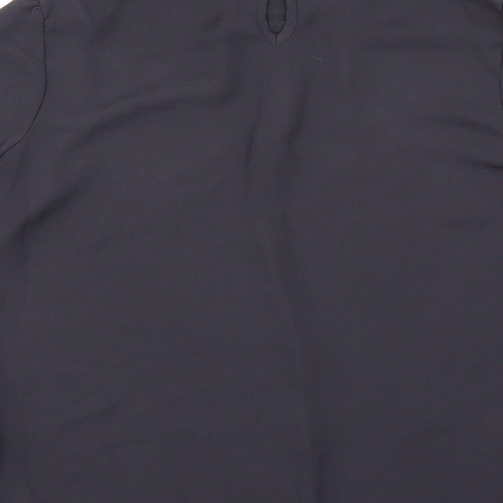 Dorothy Perkins Womens Purple   Basic Blouse Size 12