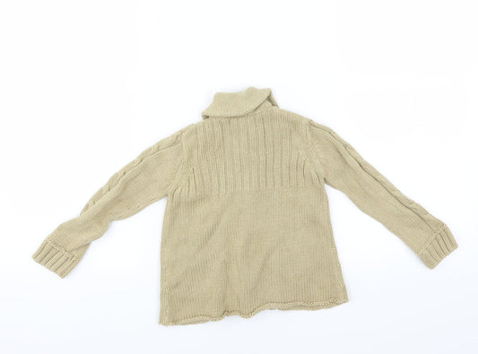 Boots Mini Club Girls Beige   Cardigan Jumper Size 18-24 Months