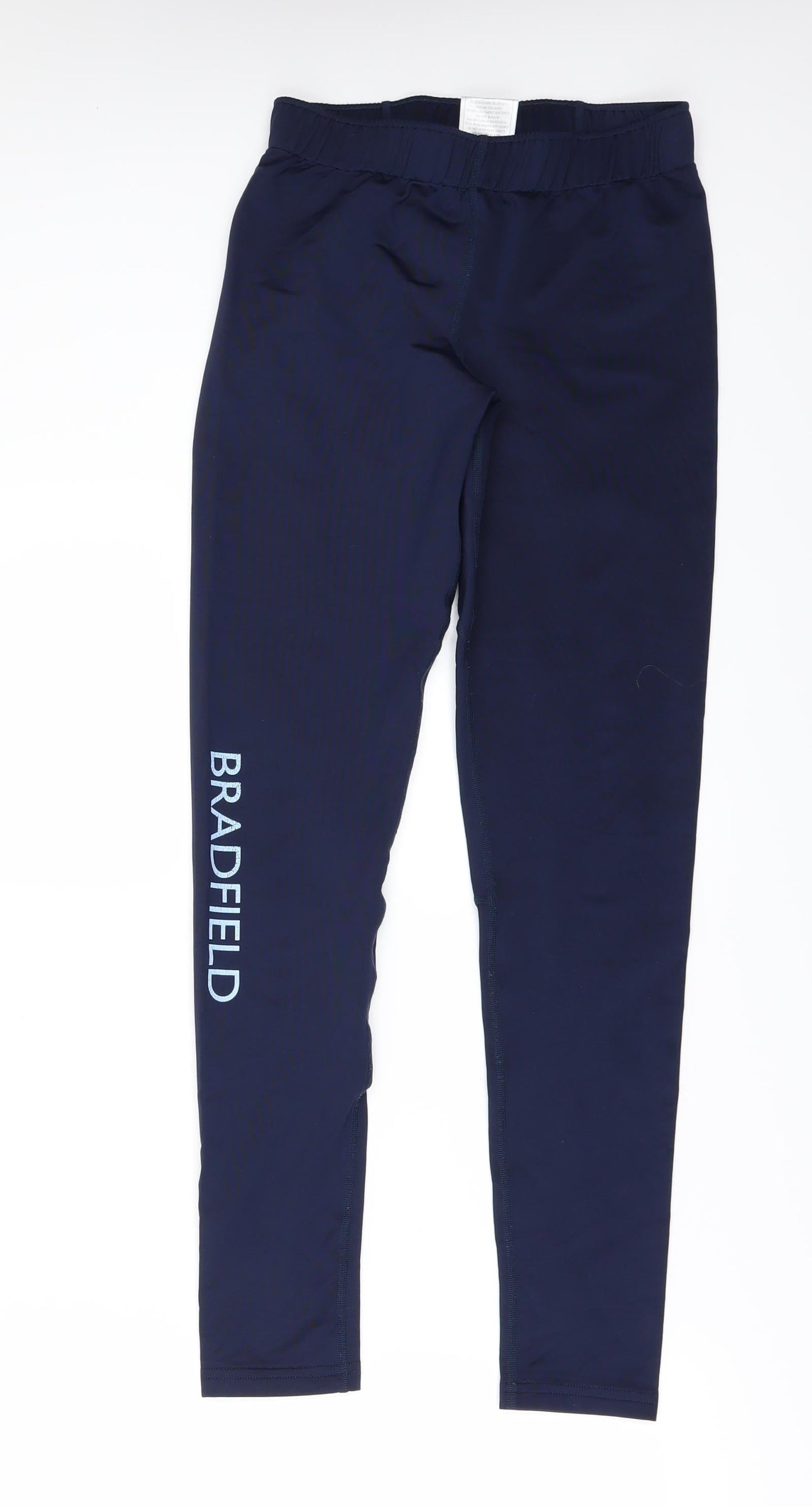 Playerlayer  Womens Blue   Compression Leggings Size 8 L28 in