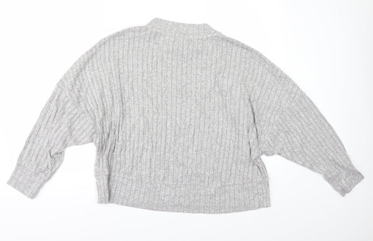Marks and Spencer Womens Grey   Pullover Jumper Size 14