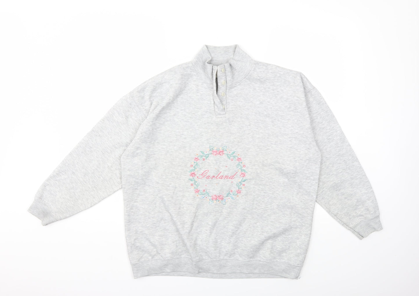 Nature Republic Womens Grey   Pullover Sweatshirt Size S