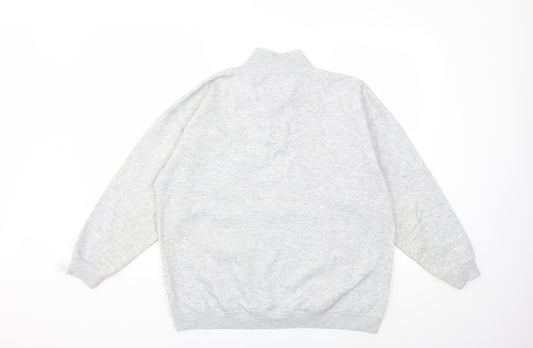 Nature Republic Womens Grey   Pullover Sweatshirt Size S