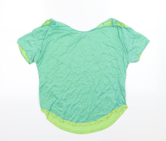 Zara Womens Green   Basic T-Shirt Size S