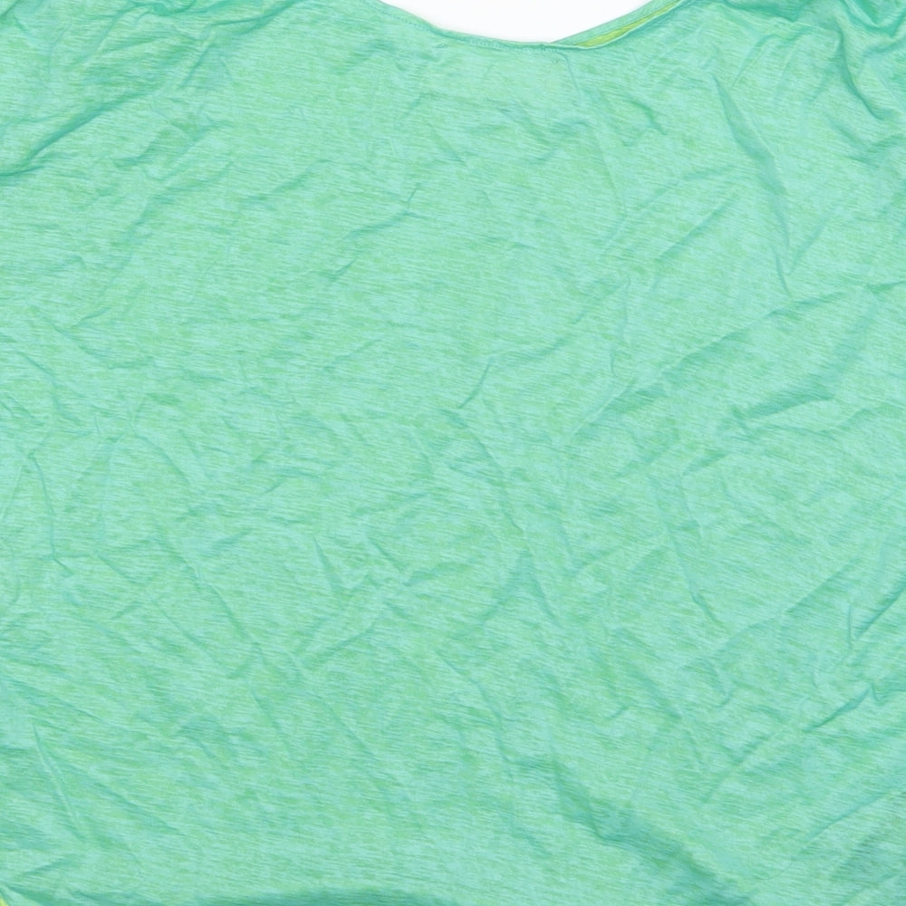 Zara Womens Green   Basic T-Shirt Size S