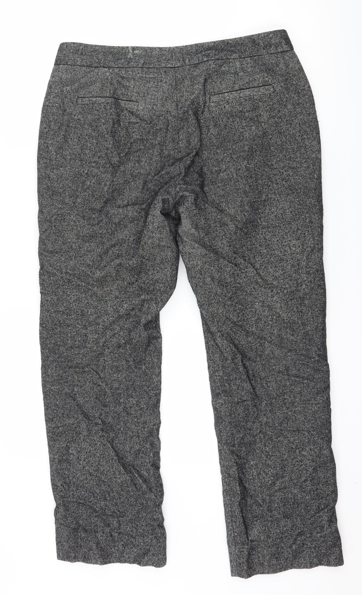 Preworn Womens Grey   Trousers  Size 34 in L27 in