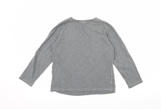 NEXT Boys Grey  Jersey Basic T-Shirt Size 8 Years  - Detroit