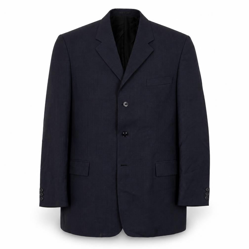 Front view of Next men’s blue jacket suit jacket, size 42