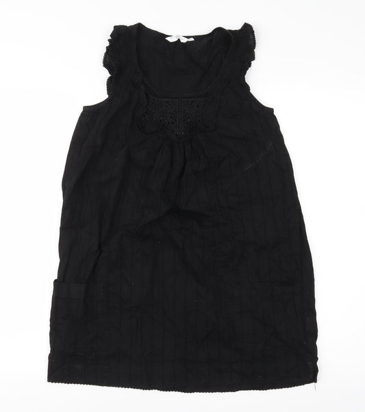 New Look Womens Black   Basic Blouse Size 8