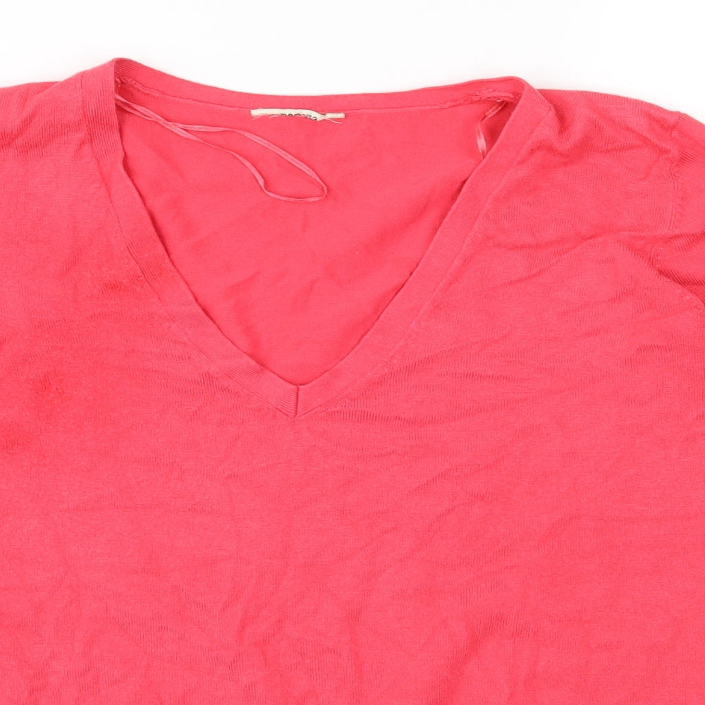 Matalan Womens Pink  Knit Pullover Jumper Size 14