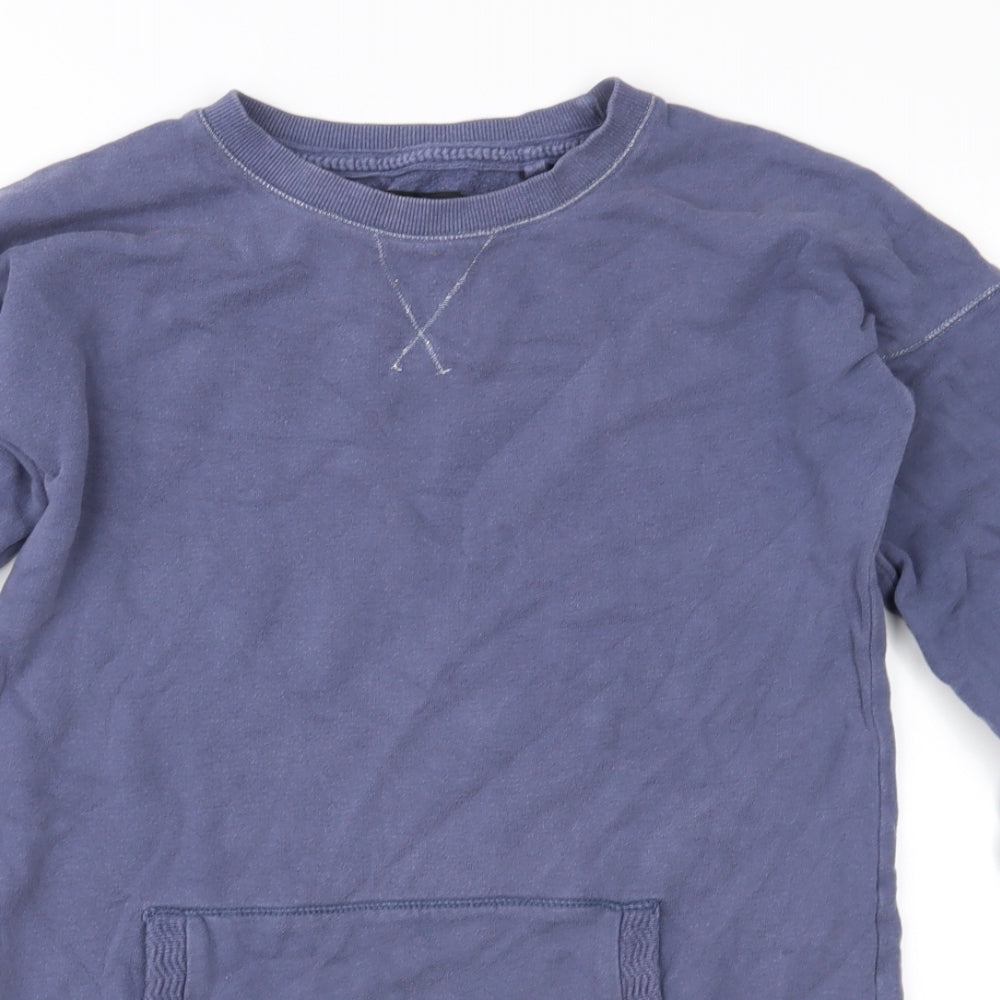 NEXT Womens Blue  Jersey Pullover Sweatshirt Size 6