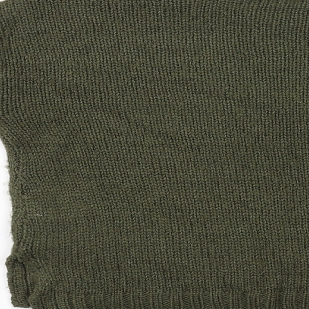 New Look Girls Green   Pullover Jumper Size 9 Years
