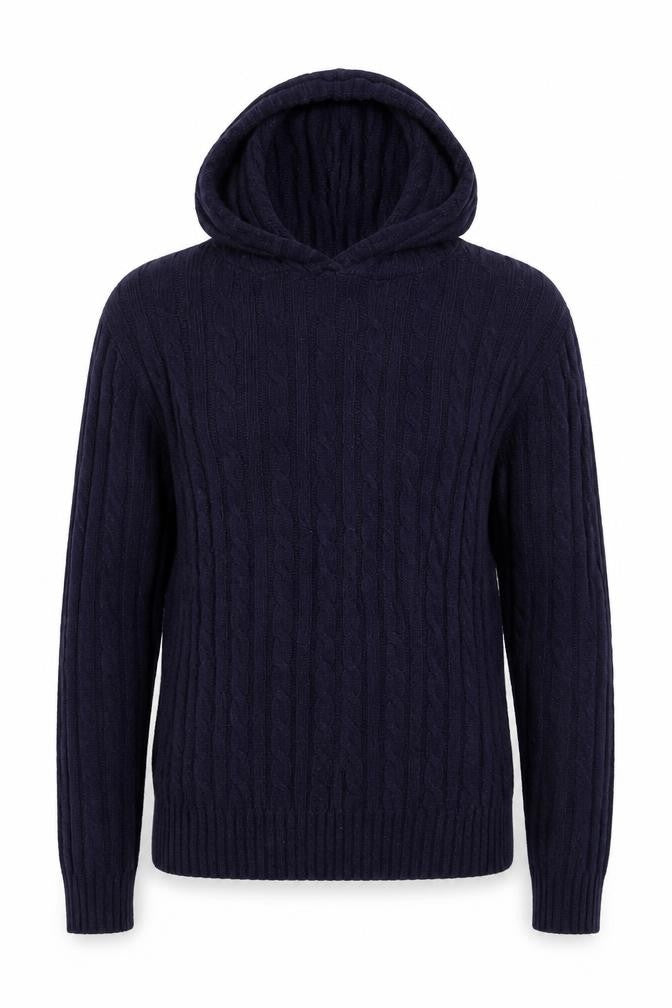 Front view of New Look women’s blue jumper, size UK 10