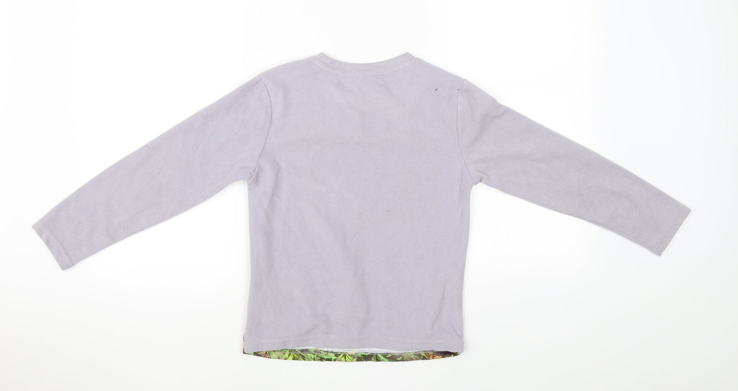 Preworn Boys Grey   Pullover Jumper Size 8 Years
