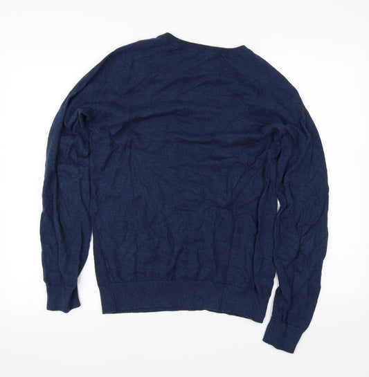 George Mens Blue   Pullover Jumper Size S