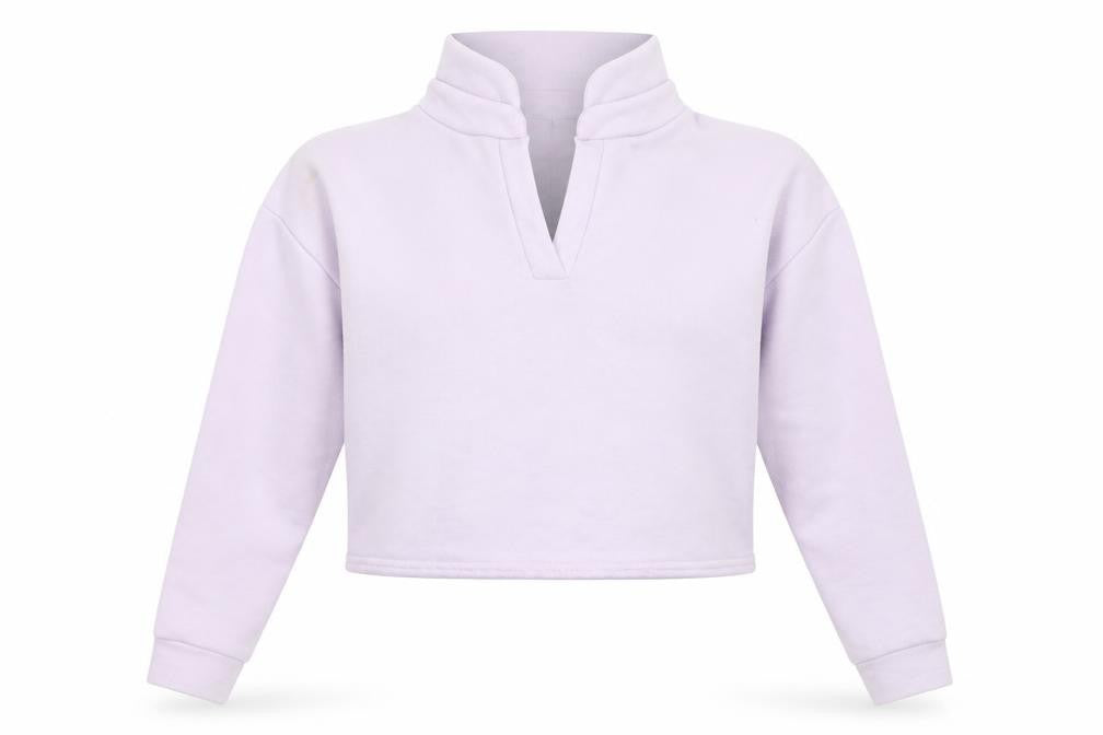 PRETTYLITTLETHING Womens Purple   Pullover Sweatshirt Size 4