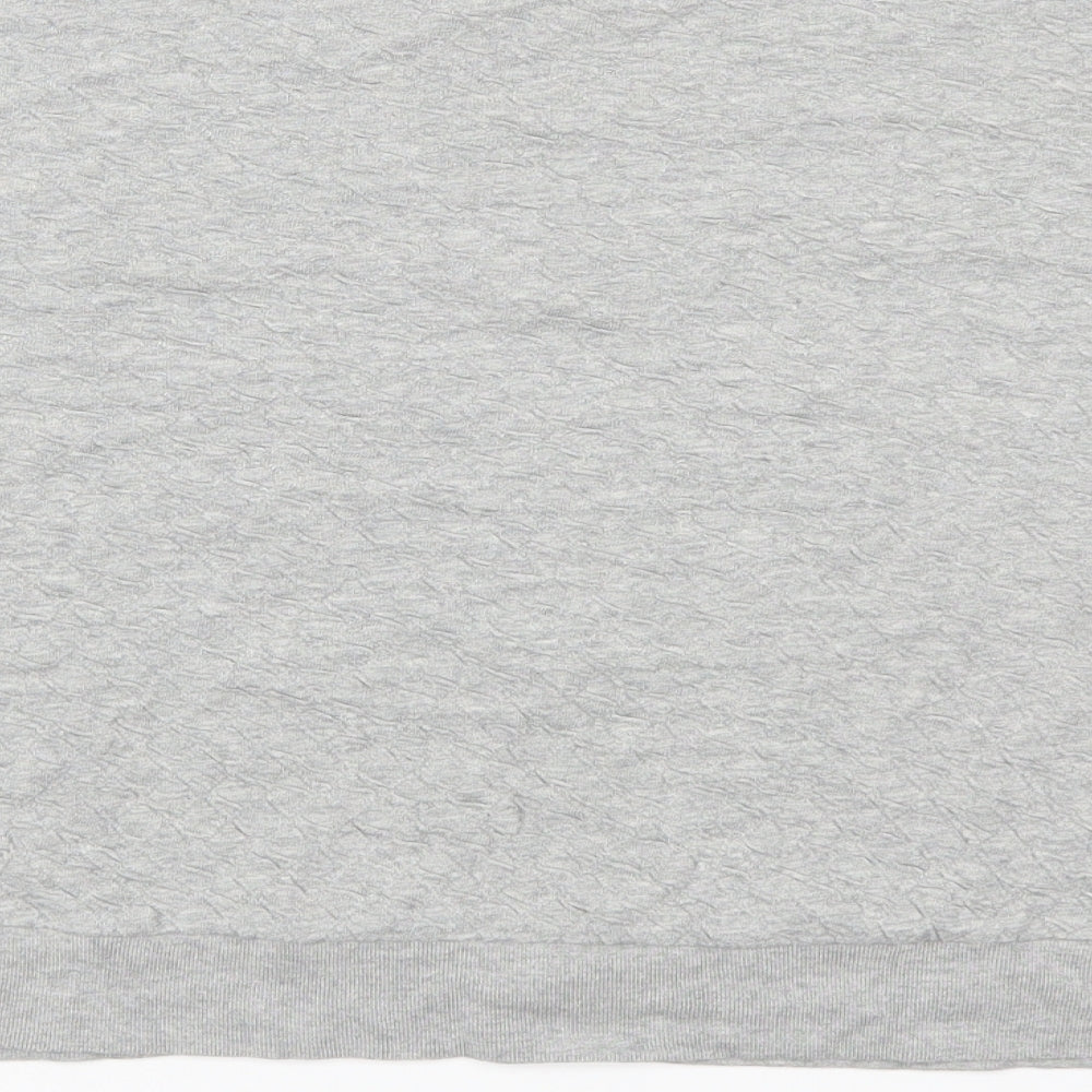 Topshop Womens Grey   Pullover Sweatshirt Size 12