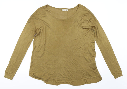 H&M Womens Green   Basic T-Shirt Size XS
