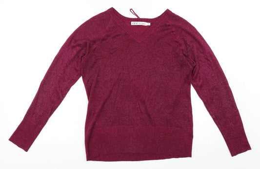 EWM Womens Purple   Pullover Jumper Size 16