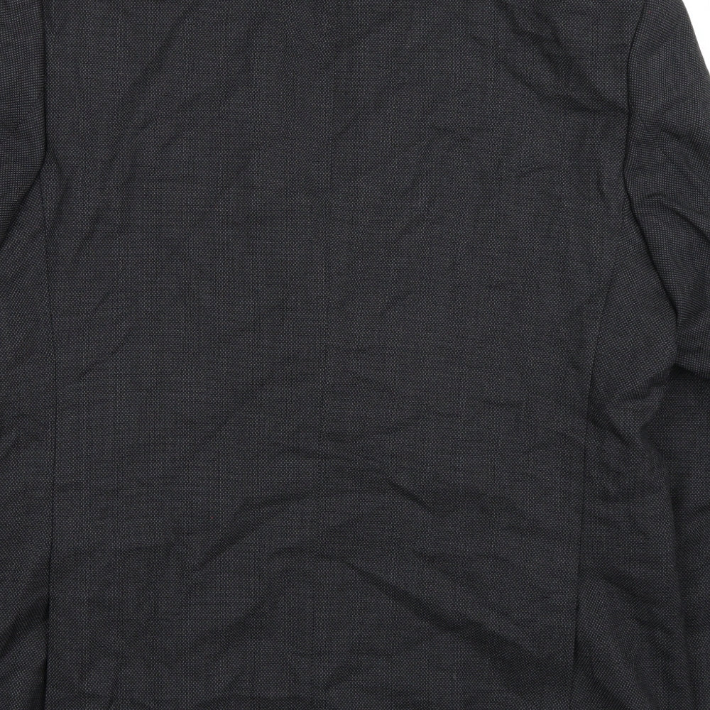 The label Mens Grey   Jacket Suit Jacket Size 40