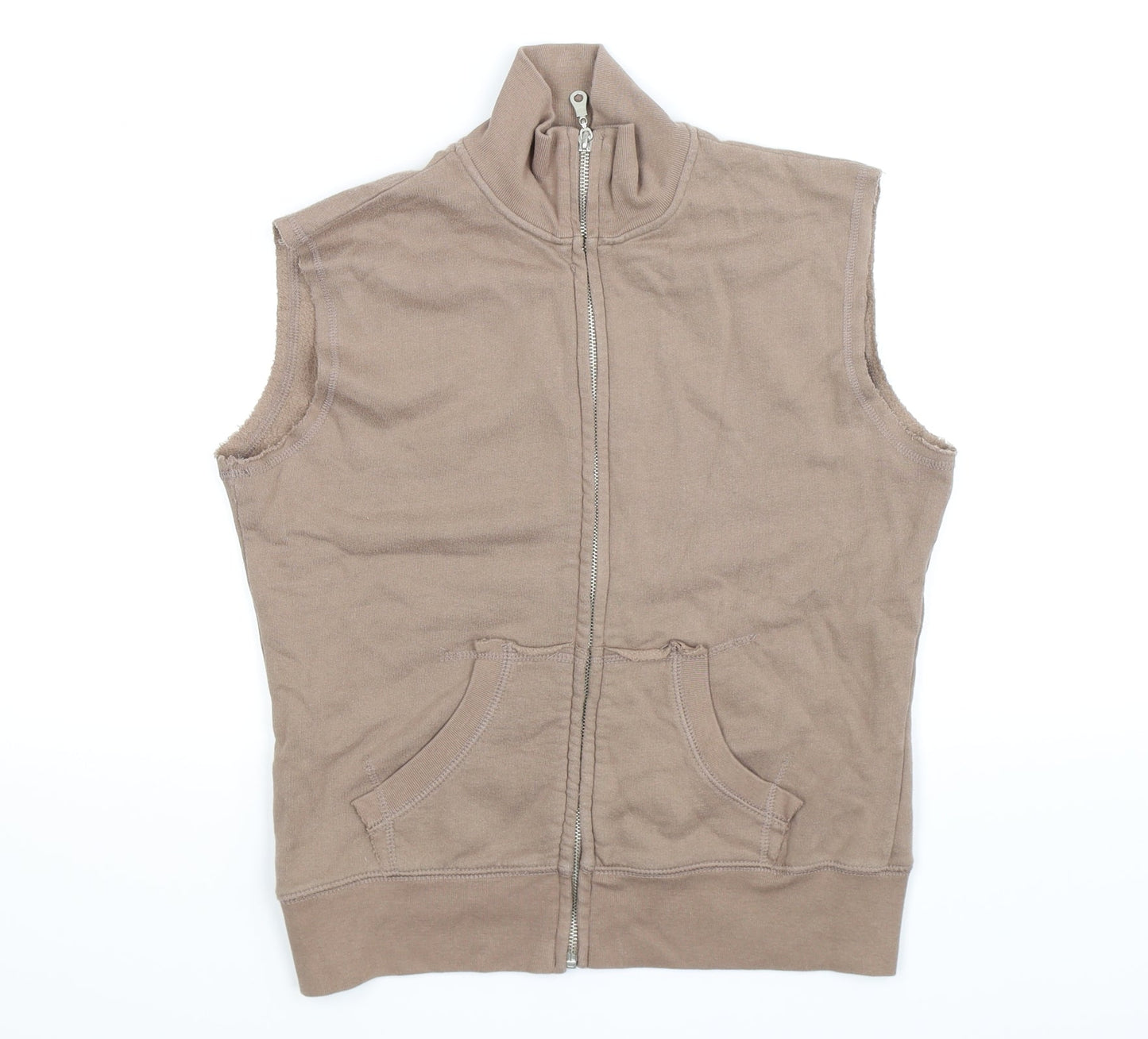 Vintage Process Womens Grey   Gilet Jacket Size L