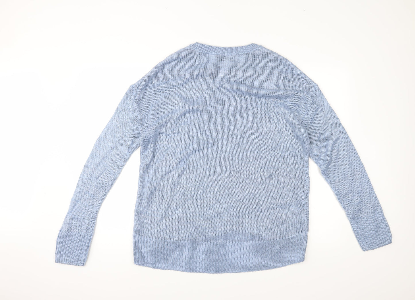 New Look Womens Blue   Pullover Jumper Size L