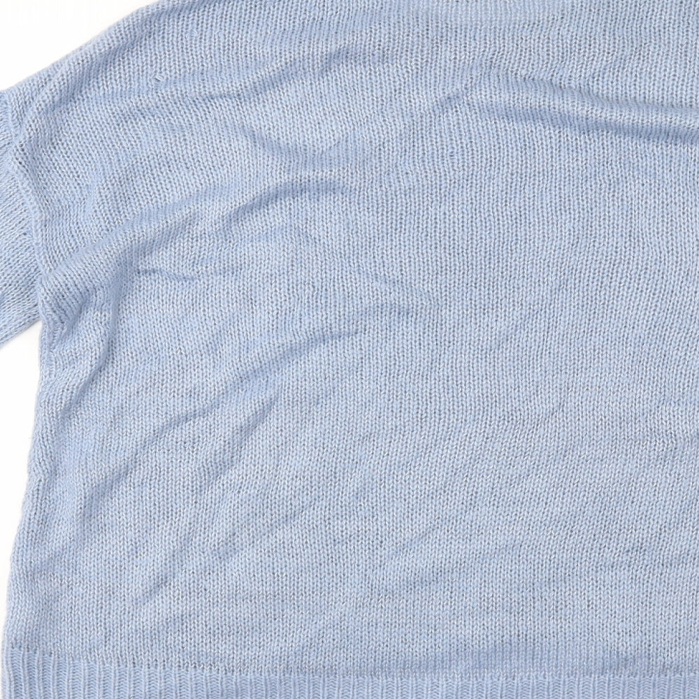New Look Womens Blue   Pullover Jumper Size L