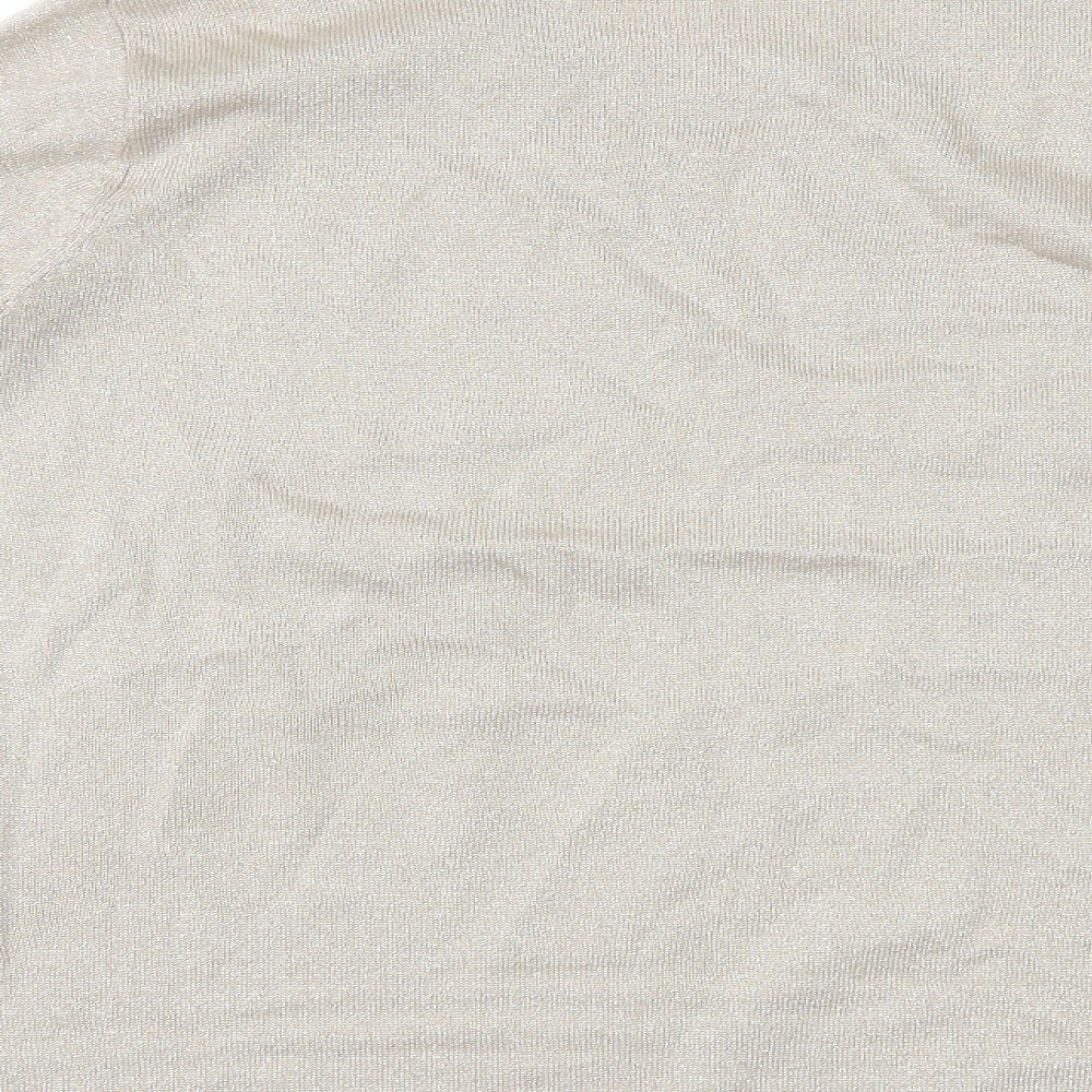BM Womens Gold   Pullover Jumper Size L