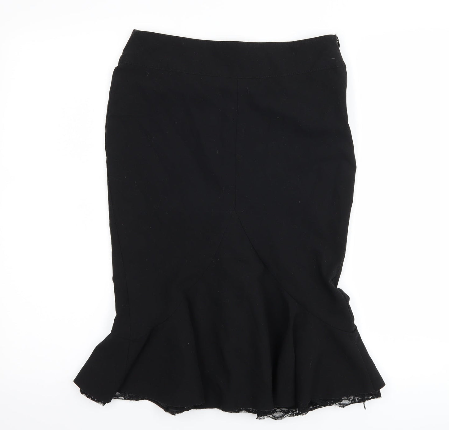Ad Lib Womens Black   Tulip Skirt Size 8