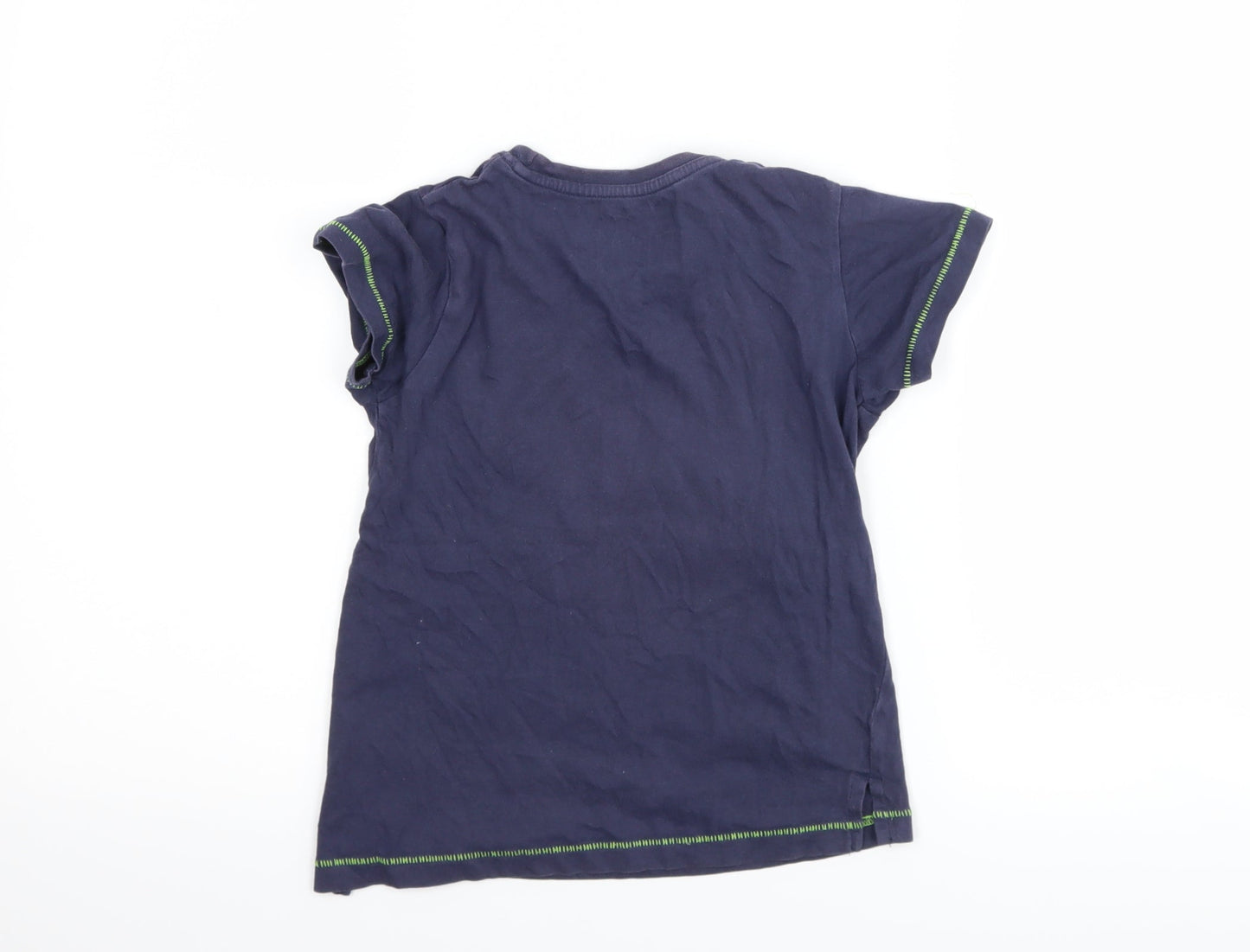 Matalan Boys Blue   Basic T-Shirt Size 6 Years  - dude patrol