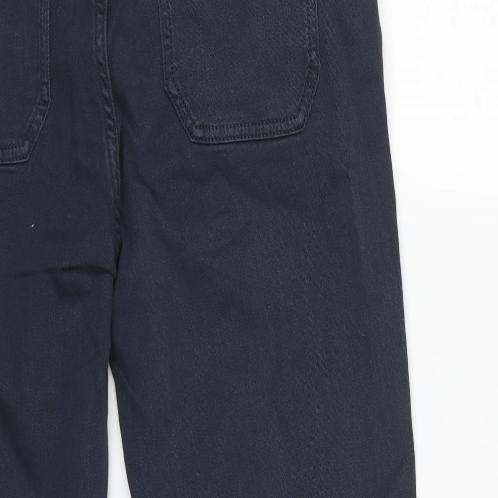 Brand and care label for FatFace boys’ grey skinny jeans, size 10, years
