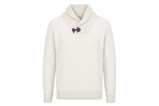 H&M Mens Beige  Knit Pullover Jumper Size S