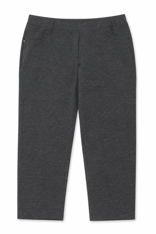 James Lakeland Womens Grey   Cropped Trousers Size L L26 in