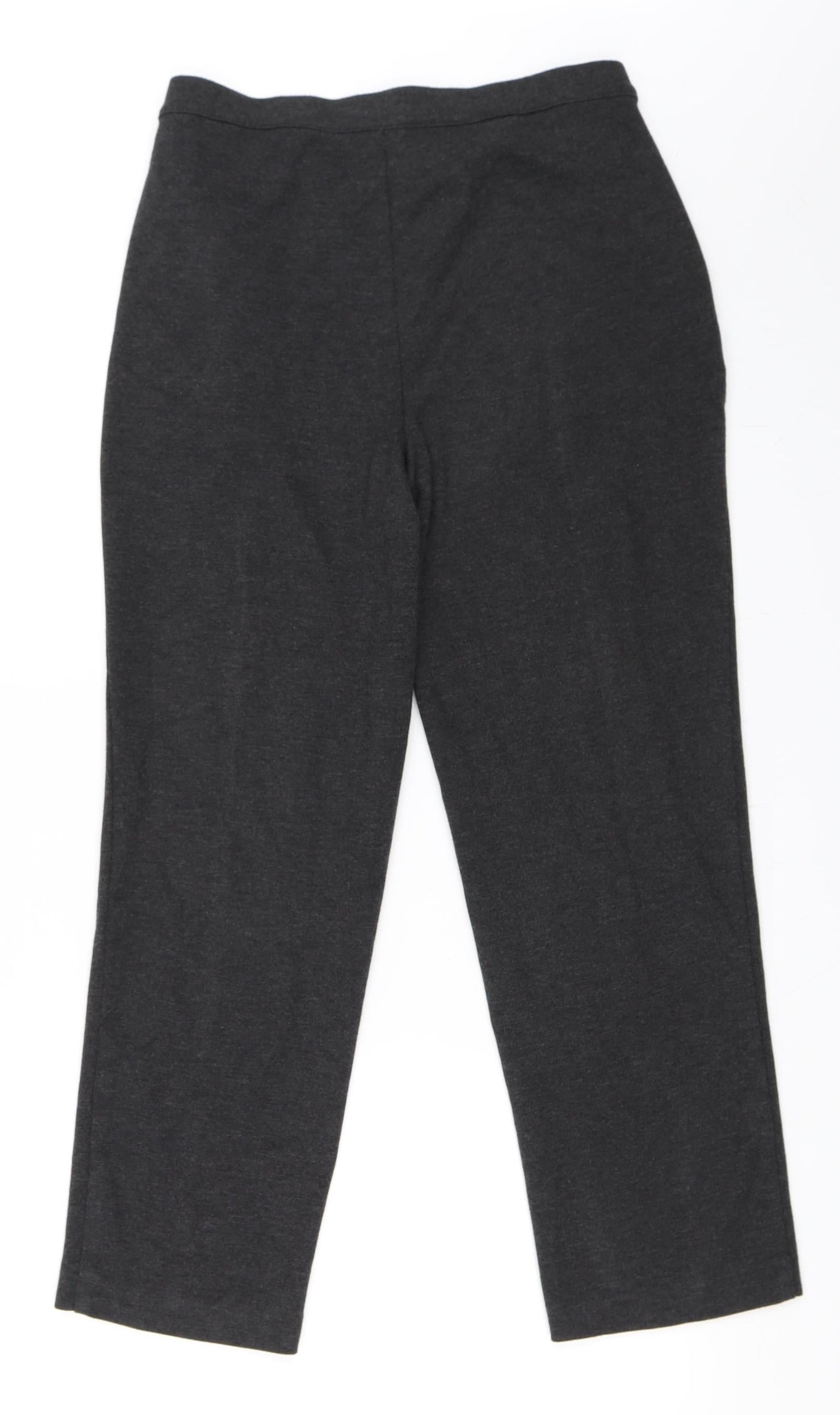 Marks and Spencer Womens Grey   Trousers  Size 12 L27 in