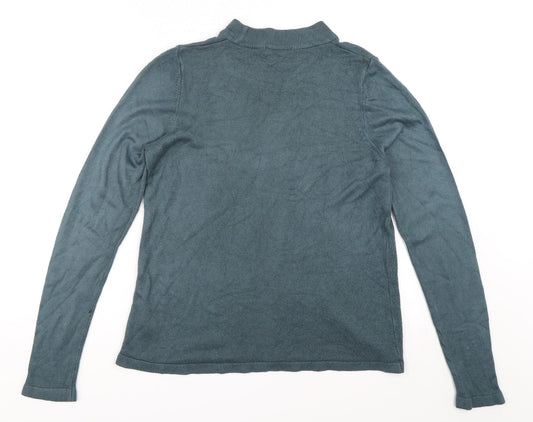 Marks and Spencer Womens Blue   Pullover Jumper Size 14
