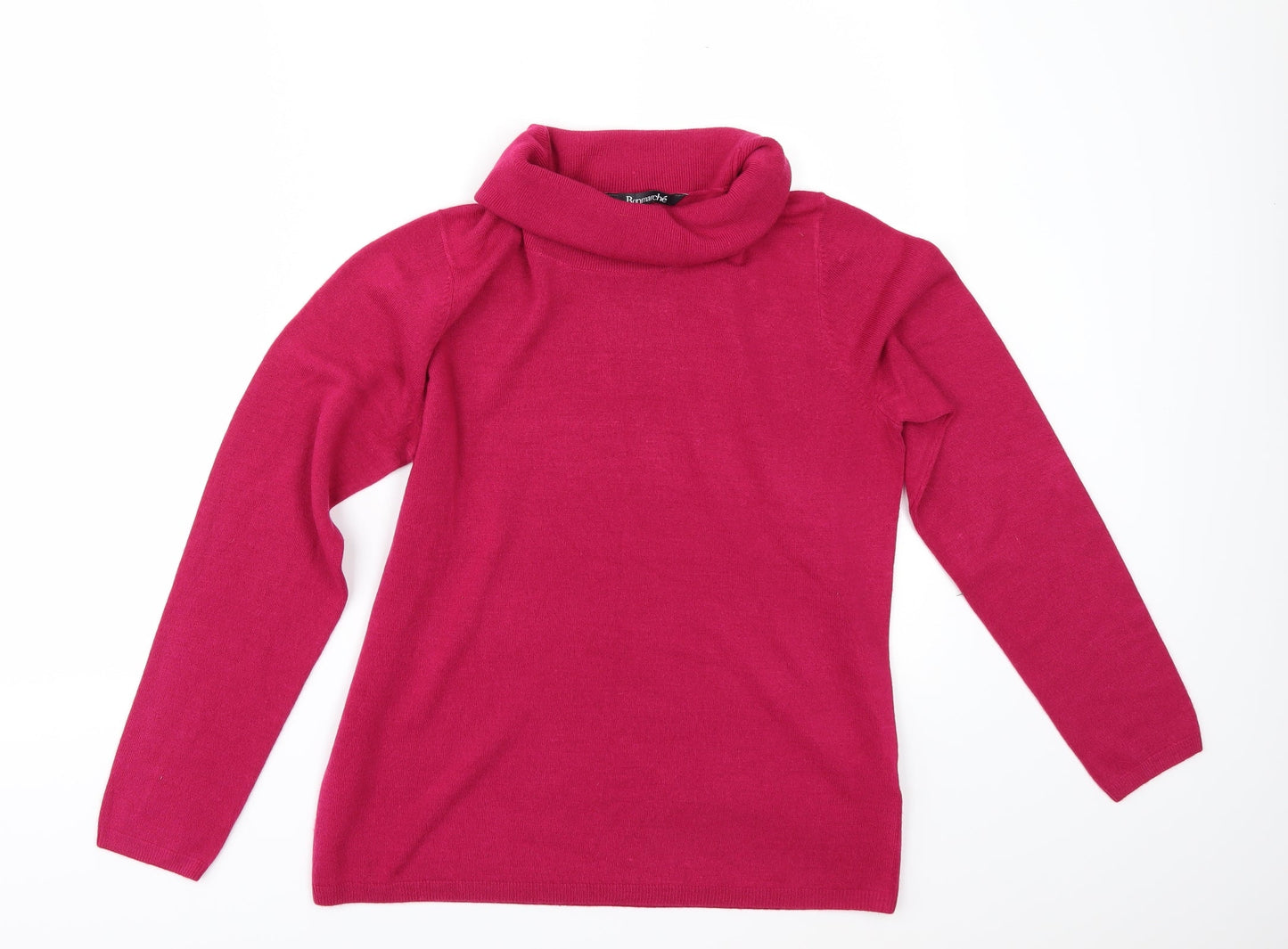 M&Co Womens Pink   Pullover Jumper Size 10