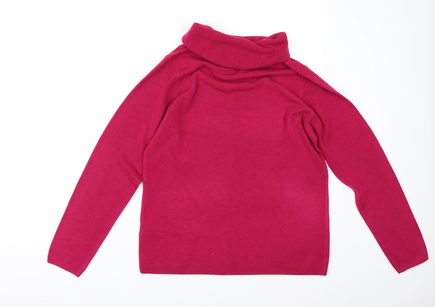 M&Co Womens Pink   Pullover Jumper Size 10