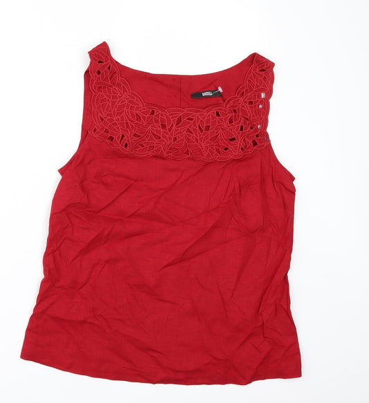 Marks and Spencer Womens Red   Camisole Tank Size 8