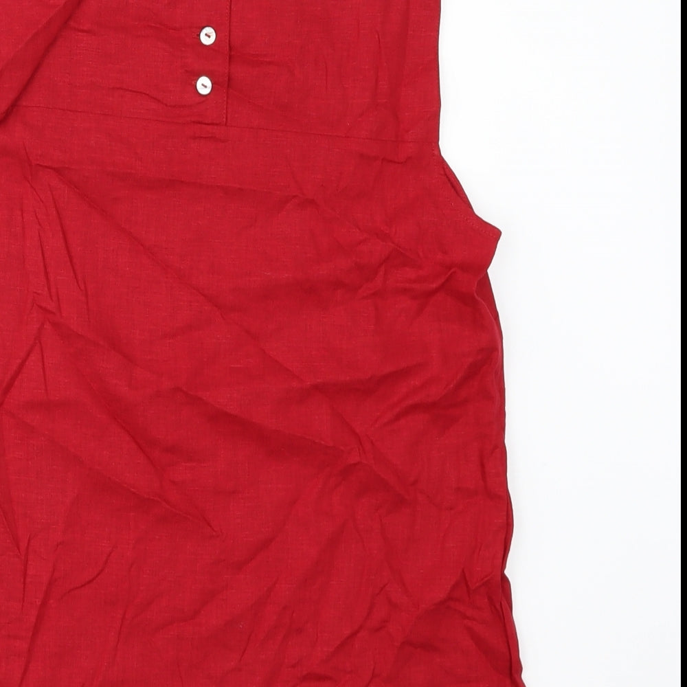 Marks and Spencer Womens Red   Camisole Tank Size 8