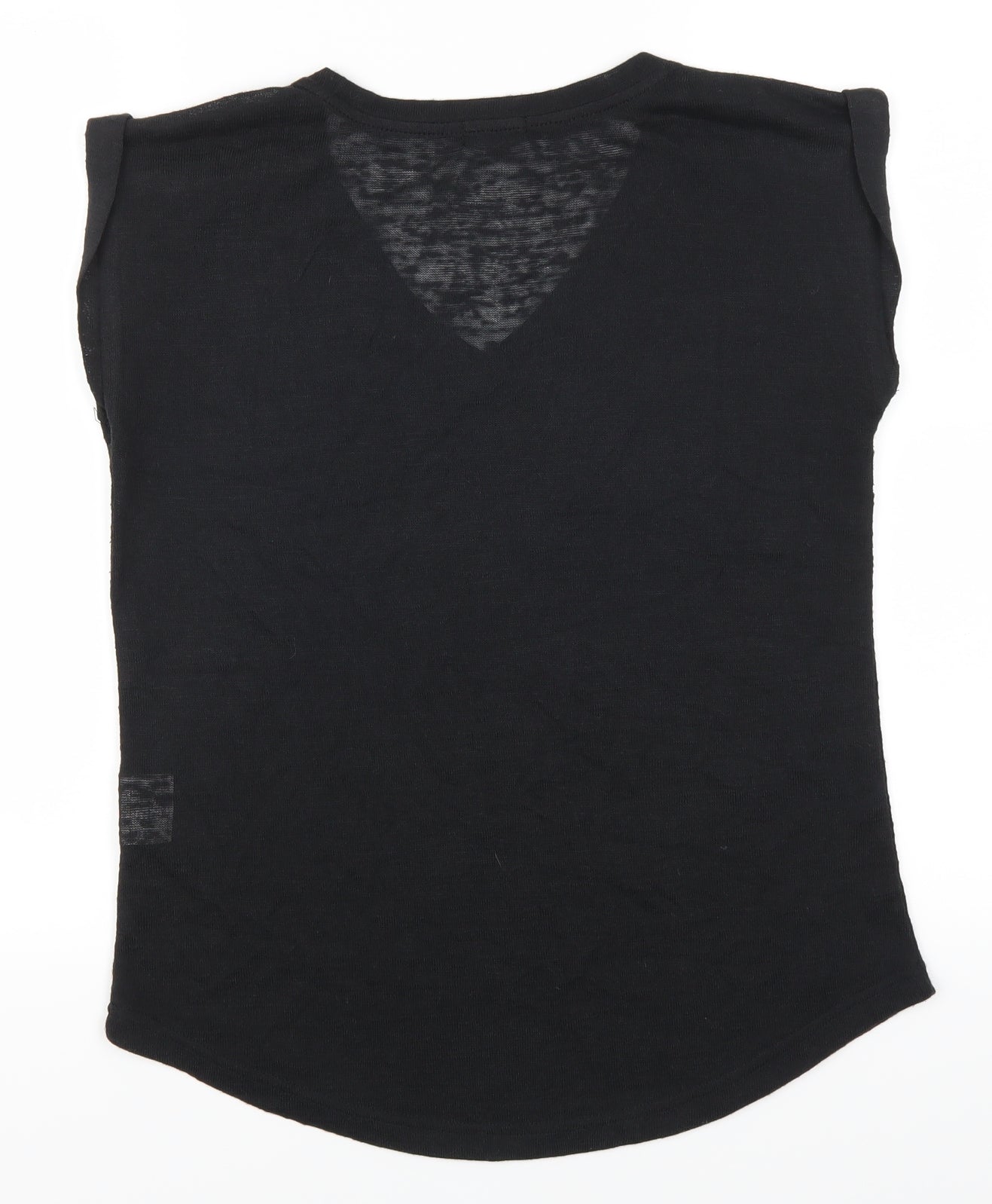 Noa.n Paris Womens Black   Basic T-Shirt Size M
