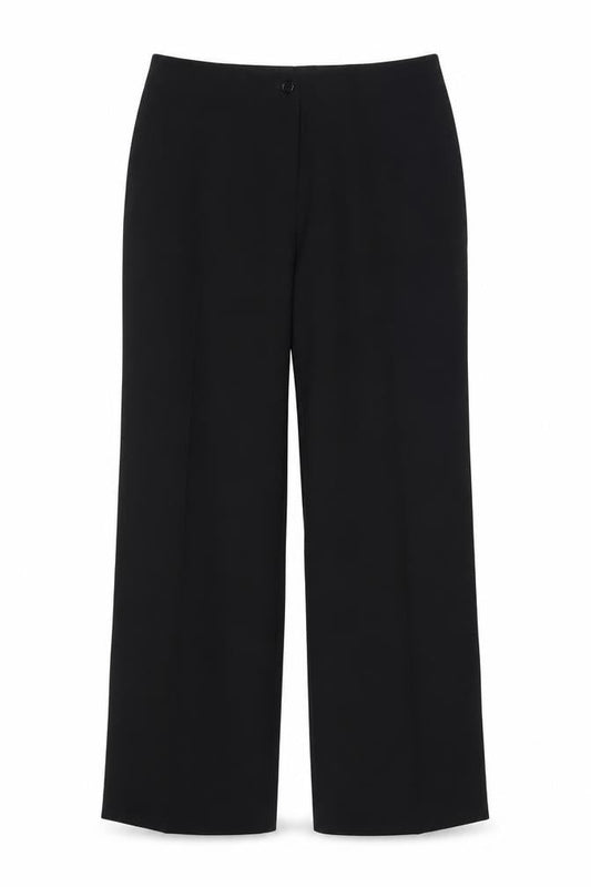 Viatvoli Womens Black   Trousers  Size 34 in L32.5 in