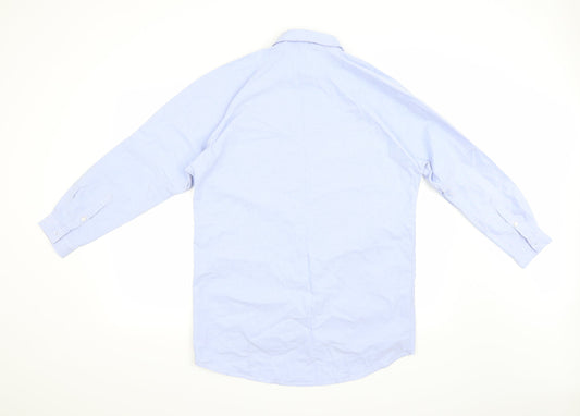 Leana Woman Womens Blue   Basic Button-Up Size 12