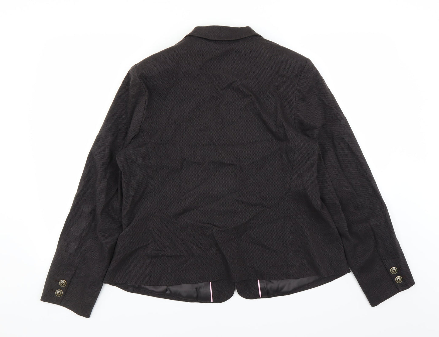 Classic Womens Brown   Jacket Suit Jacket Size 18