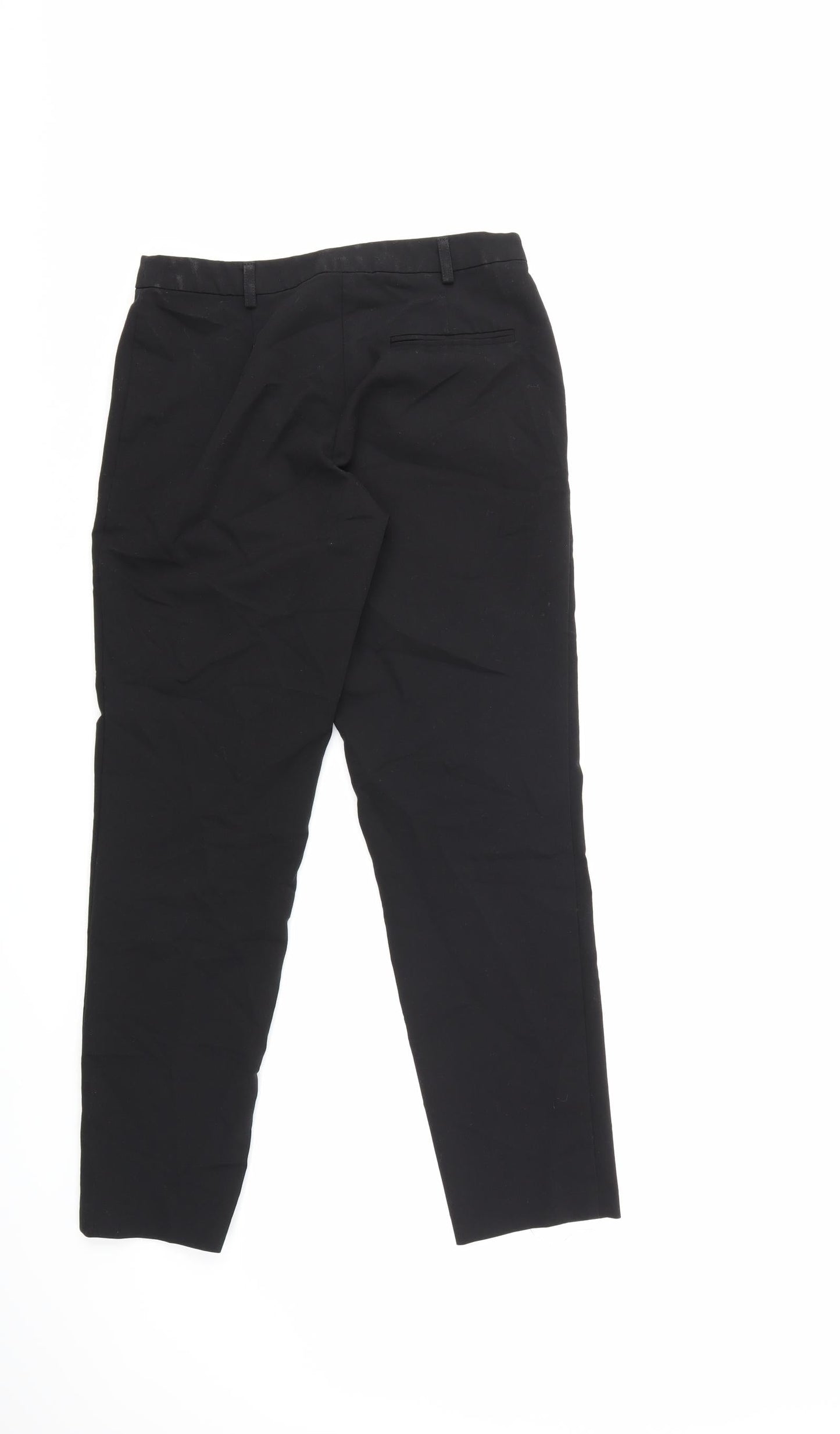 Topshop Womens Black   Trousers  Size 8 L26 in